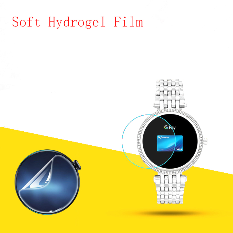 Smartwatch Watches Michael Kors - Pellicola morbida idrogel trasparente HD trasparente