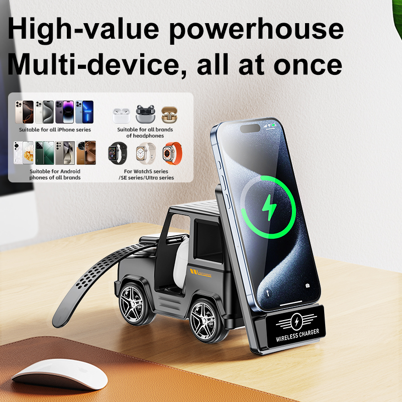 Watch Watch Xs - Caricabatterie wireless multifunzionale 3 in 1