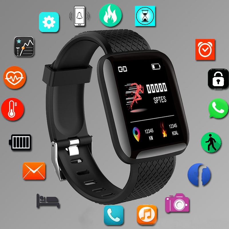 Smartwatch Watches For Mens - Sport Smartwatch Bracciale fitness Controllo musicale