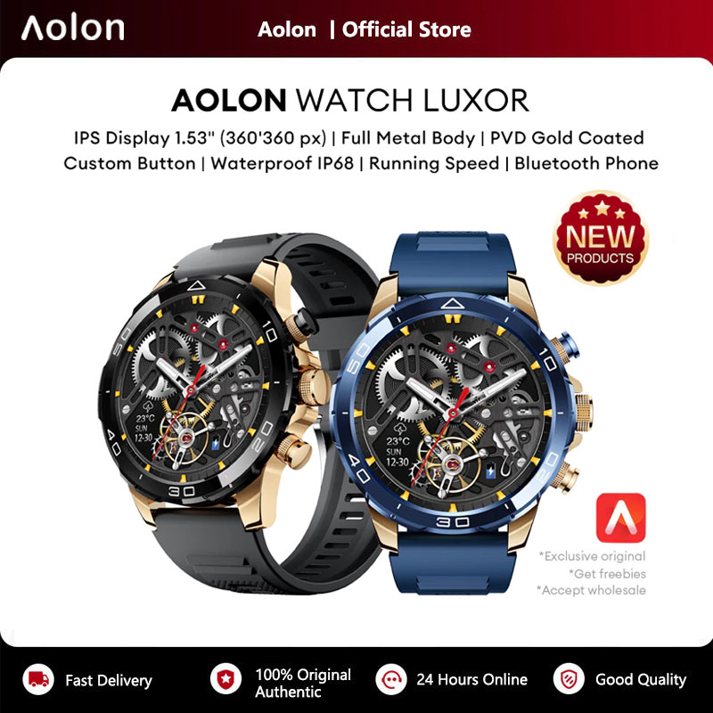 Smartwatch Digital Watches For Men - Aolon Luxor Classic Smart Watch con
