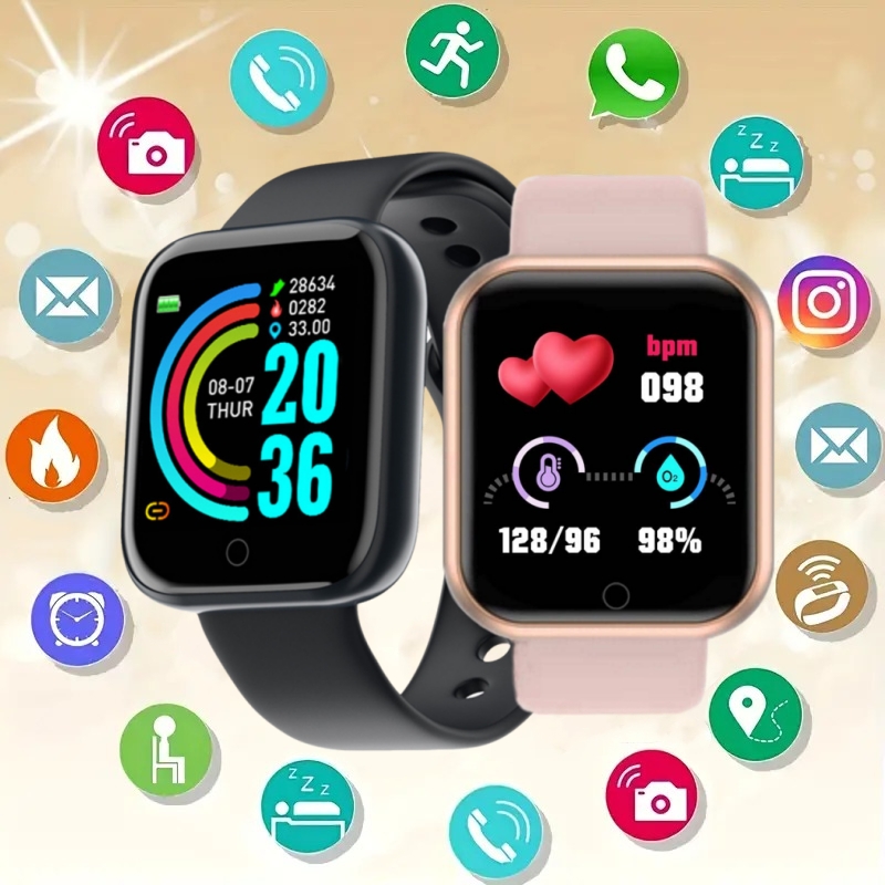 Smartwatch Watches For Mens - Smart Watch messaggio ricorda controllo musicale