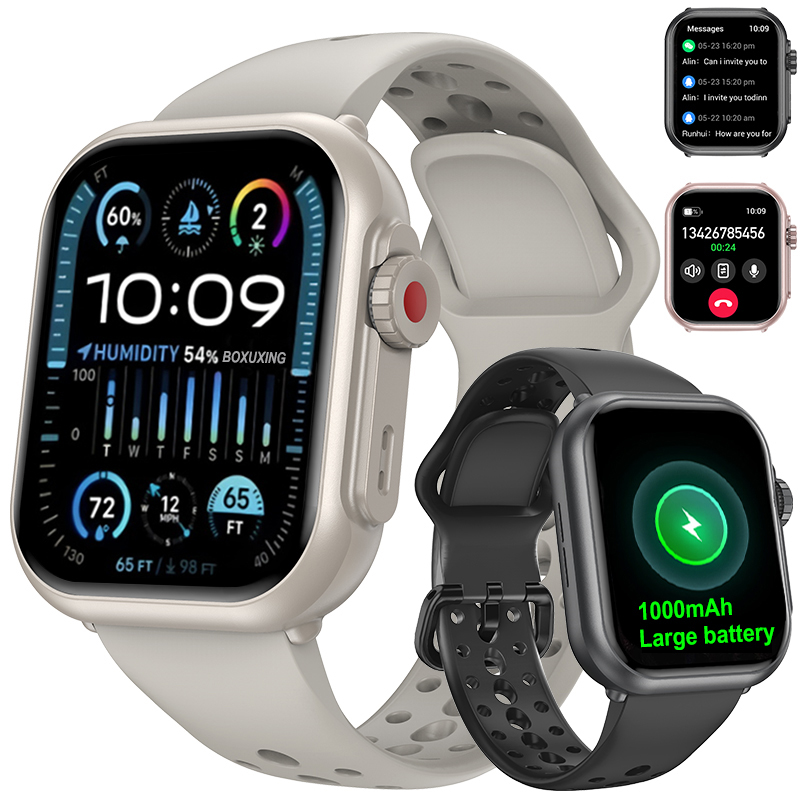 Smartwatch Watches For Men With Gps - Orologio Ultra K62 Uomo Donna 1000mAh