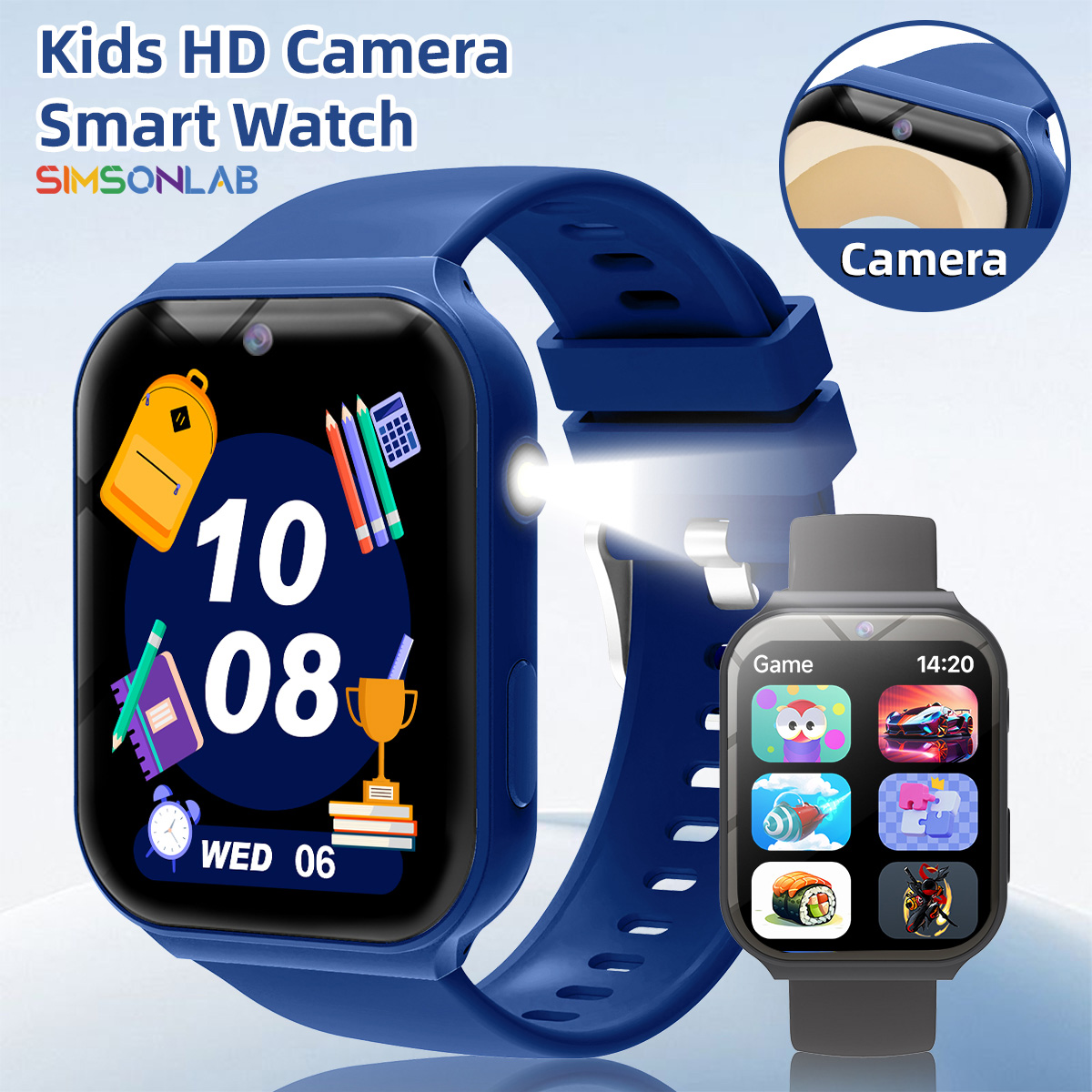 Smartwatch Watches For Kid Boy - Smartwatch 2026 per Bambini con Telecamera