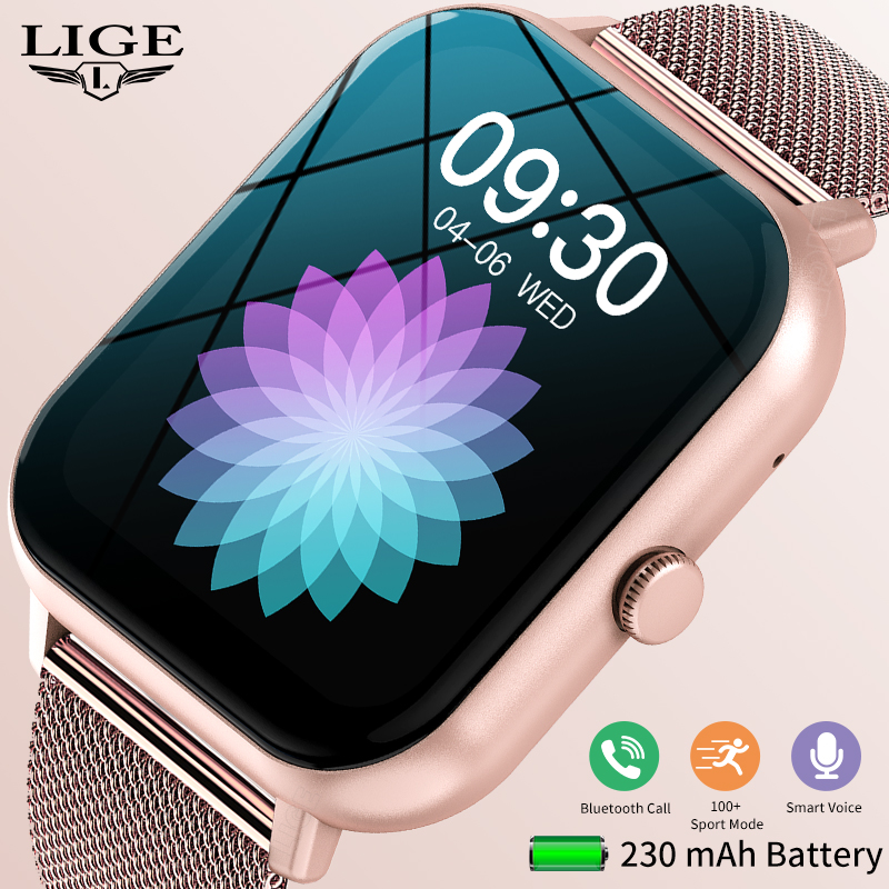 Smartwatch Watch Whatsapp - LIGE Smartwatch da donna Bluetooth Rispondi