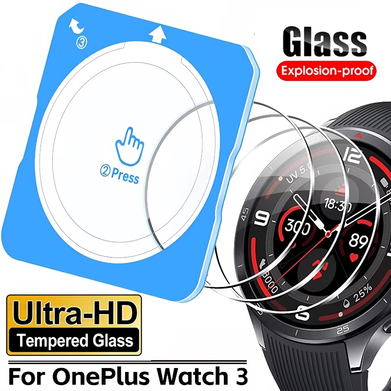 Smartwatch Oneplus Watches - Vetro temperato per installazione facile 9H
