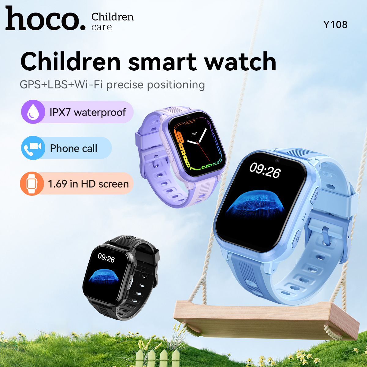 Smartwatch Watches For Kid Boy - HOCO Y108 Smartwatch per bambini con