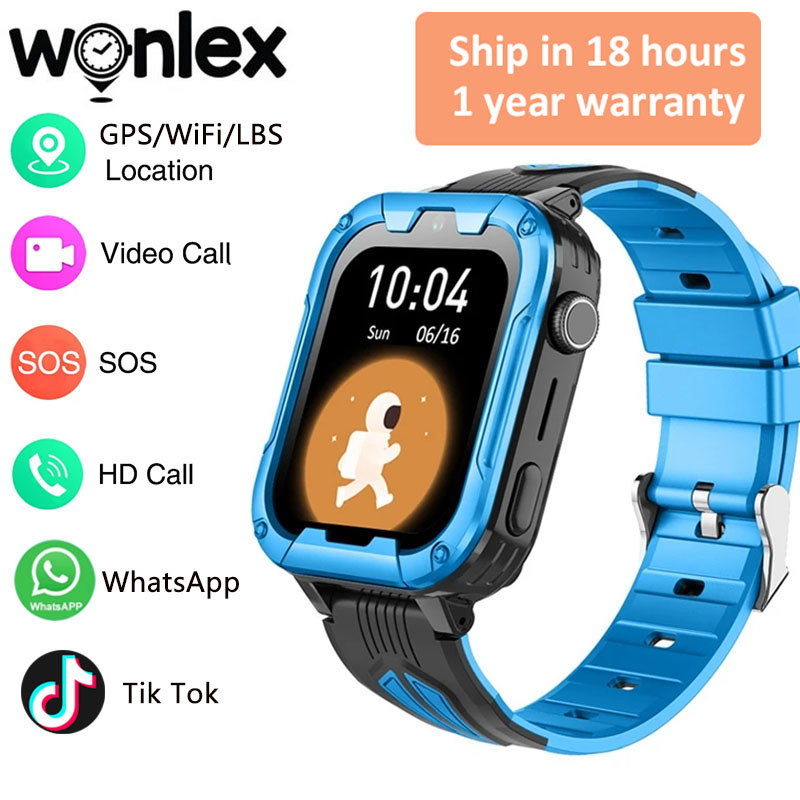 Smartwatch Watch Whatsapp - Wonlex Smartwatch 4G WiFi per Bambini