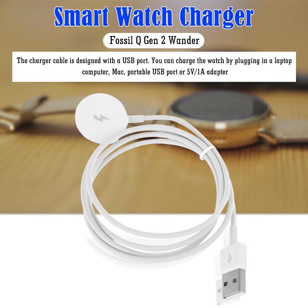 Fossil Watches Smartwatch Gen 3 - Cavo di Ricarica USB per Orologi,
