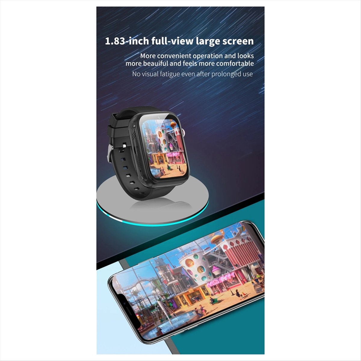 NUOVO WhatsApp Smart 4G Video  - Smartwatch Watch Whatsapp recensione e prezzo