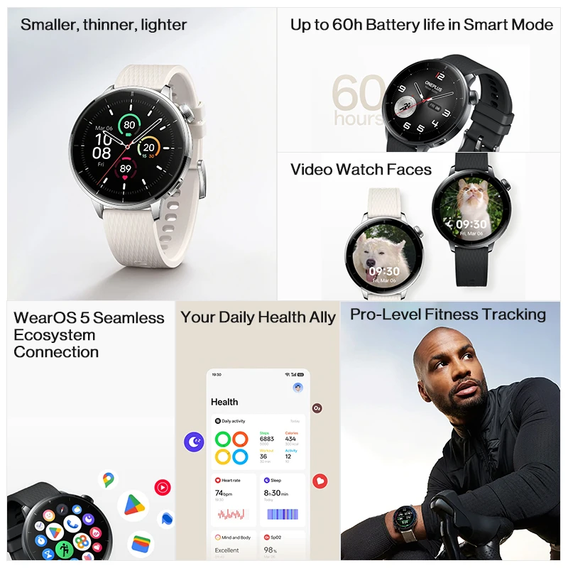 Versione globale OnePlus Watch - Smartwatch Oneplus Watches recensione e prezzo