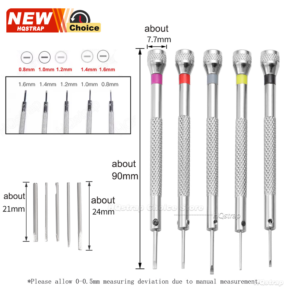 Nuovo Set di 5 Pezzi Cacciavit - Watchmaker Screwdriver recensione e prezzo