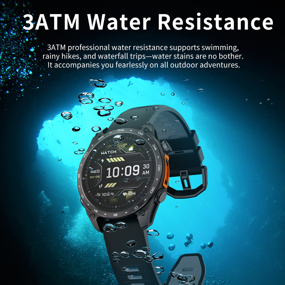 3ATM Impermeabile Sport Smartw - Smartwatch Watch Whatsapp recensione e prezzo