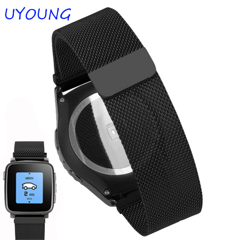 Cinturino ad anello Milanese d - Smartwatch Pebble Watches recensione e prezzo