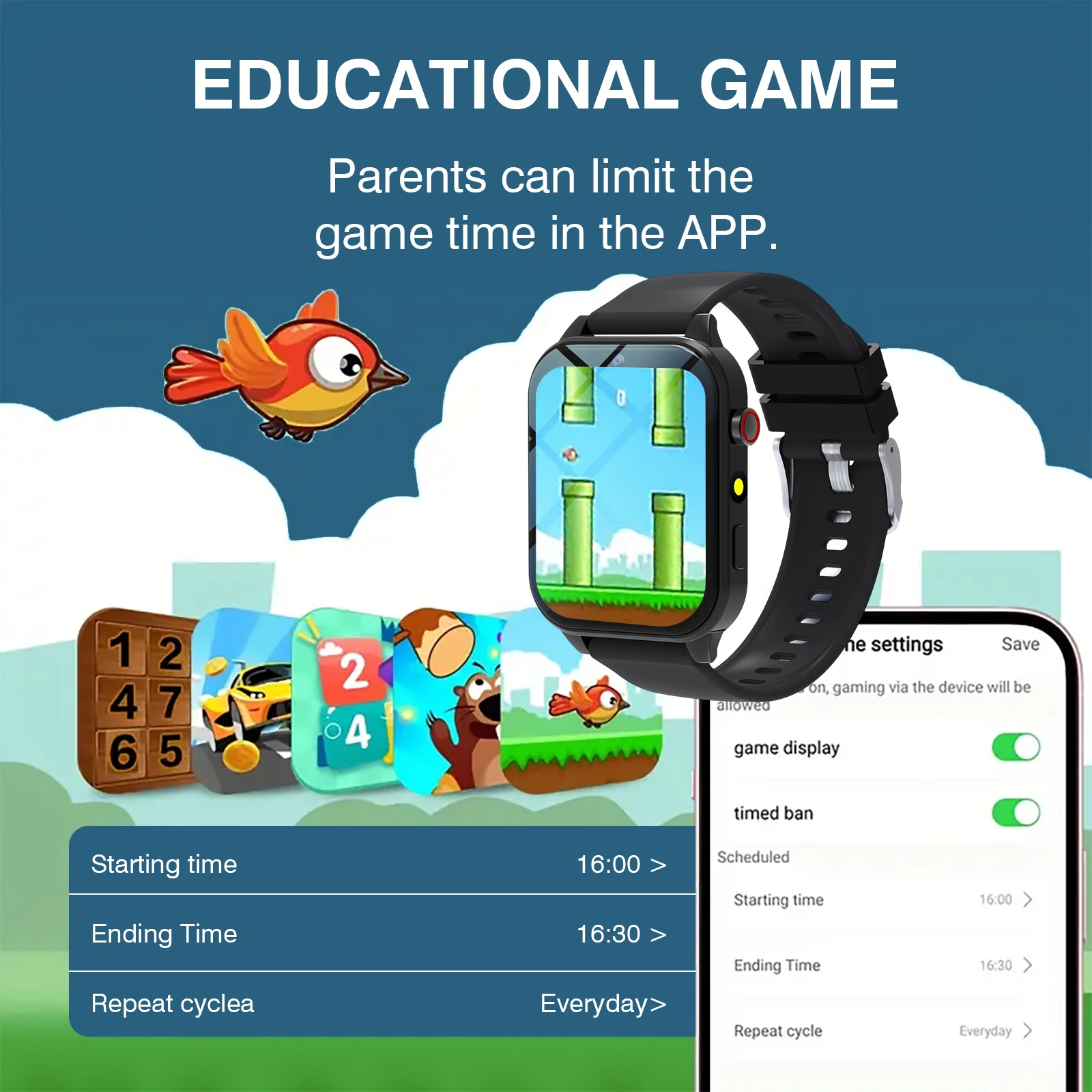 Orologio intelligente per bamb - Smartwatch Watches For Kid Boy recensione e prezzo