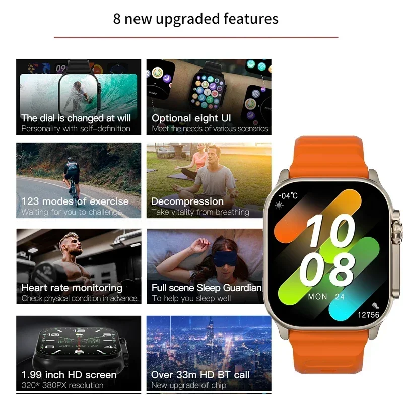 Nuovo Smartwatch Serie 9 PK HK - Smartwatch Watches For Men With Gps recensione e prezzo