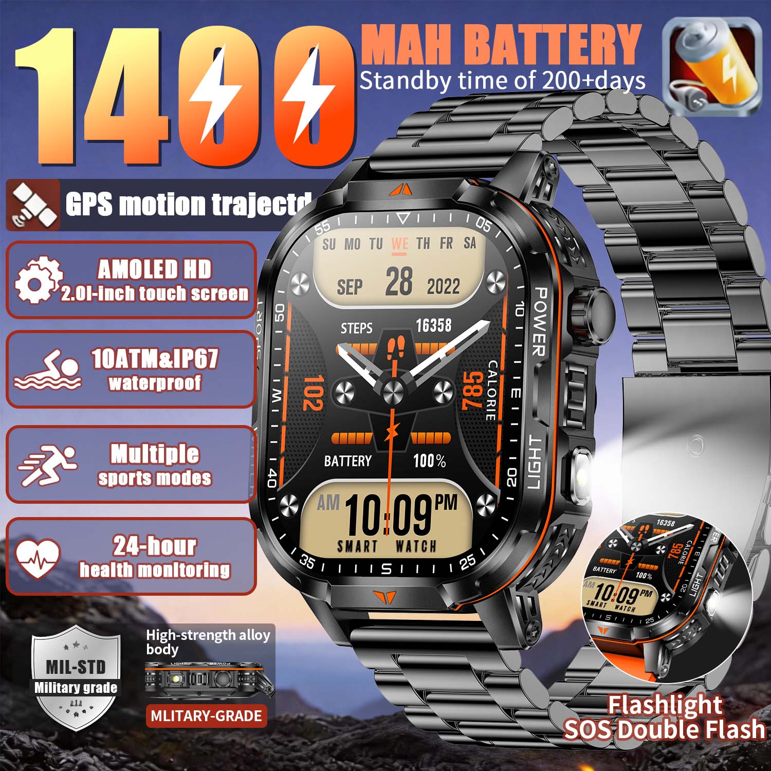 Nuovo Smartwatch Militare 2026 - French Connection Watches Smartwatch App recensione e prezzo