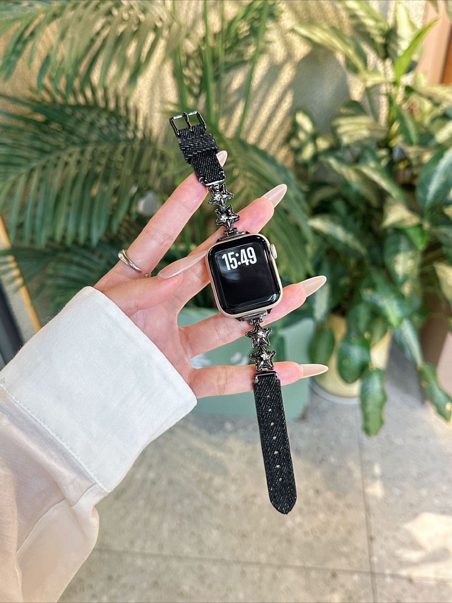Cinturino in Denim con Cristal - Smartwatch Stylish Watches For Women recensione e prezzo