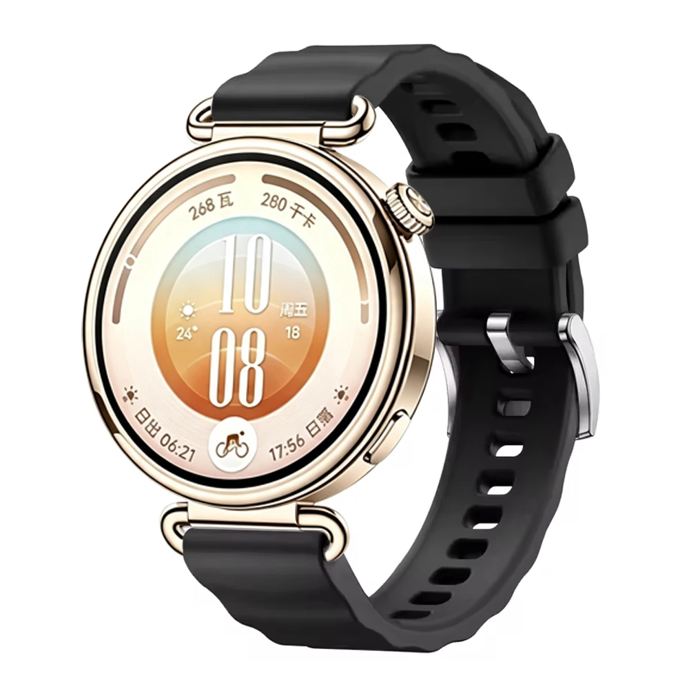 Cinturino in silicone ondulato - Smartwatch Oppo Watch recensione e prezzo