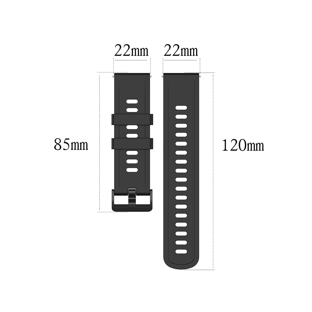 Cinturino in silicone da 22 mm - Smartwatch Pebble Watches recensione e prezzo
