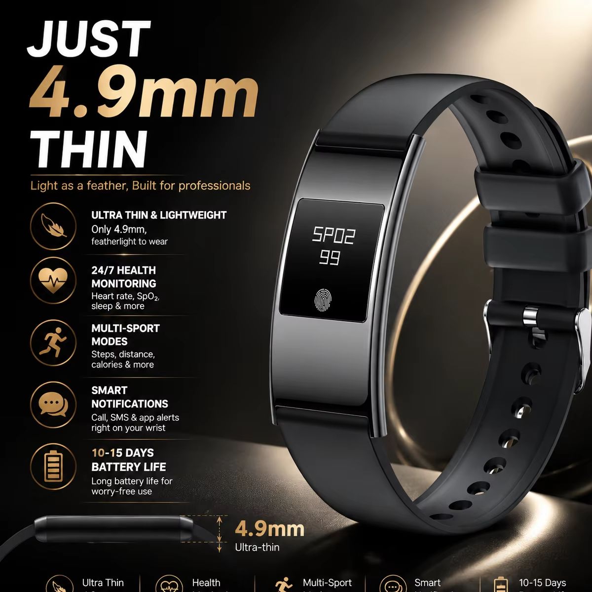 Smartwatch Ultra-Sottile Elega - Smartwatch Stylish Watches For Women recensione e prezzo