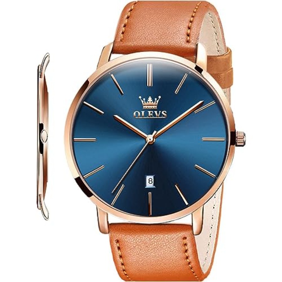 OLEVS Orologi da Uomo in Pelle - Smartwatch Digital Watches For Men recensione e prezzo