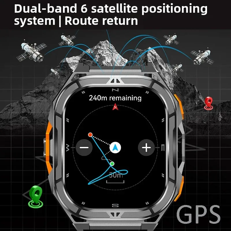 Smartwatch di Lusso AMOLED con - Smartwatch Digital Watches For Men recensione e prezzo