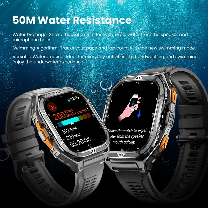 Smartwatch di Lusso AMOLED con - Smartwatch Digital Watches For Men recensione e prezzo