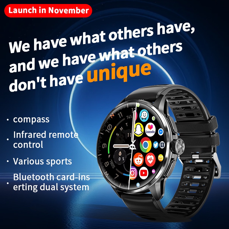 Smartwatch H100 con Schermo Am - Smartwatch Watch Whatsapp recensione e prezzo